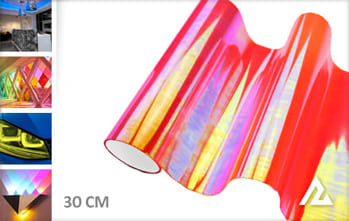 Flipflop rood mistlamp folie